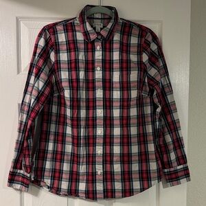 J.Crew Plaid Button-down Shirt